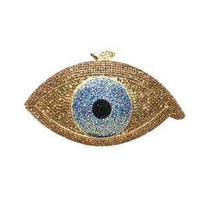 Evil Eye Gold Purse